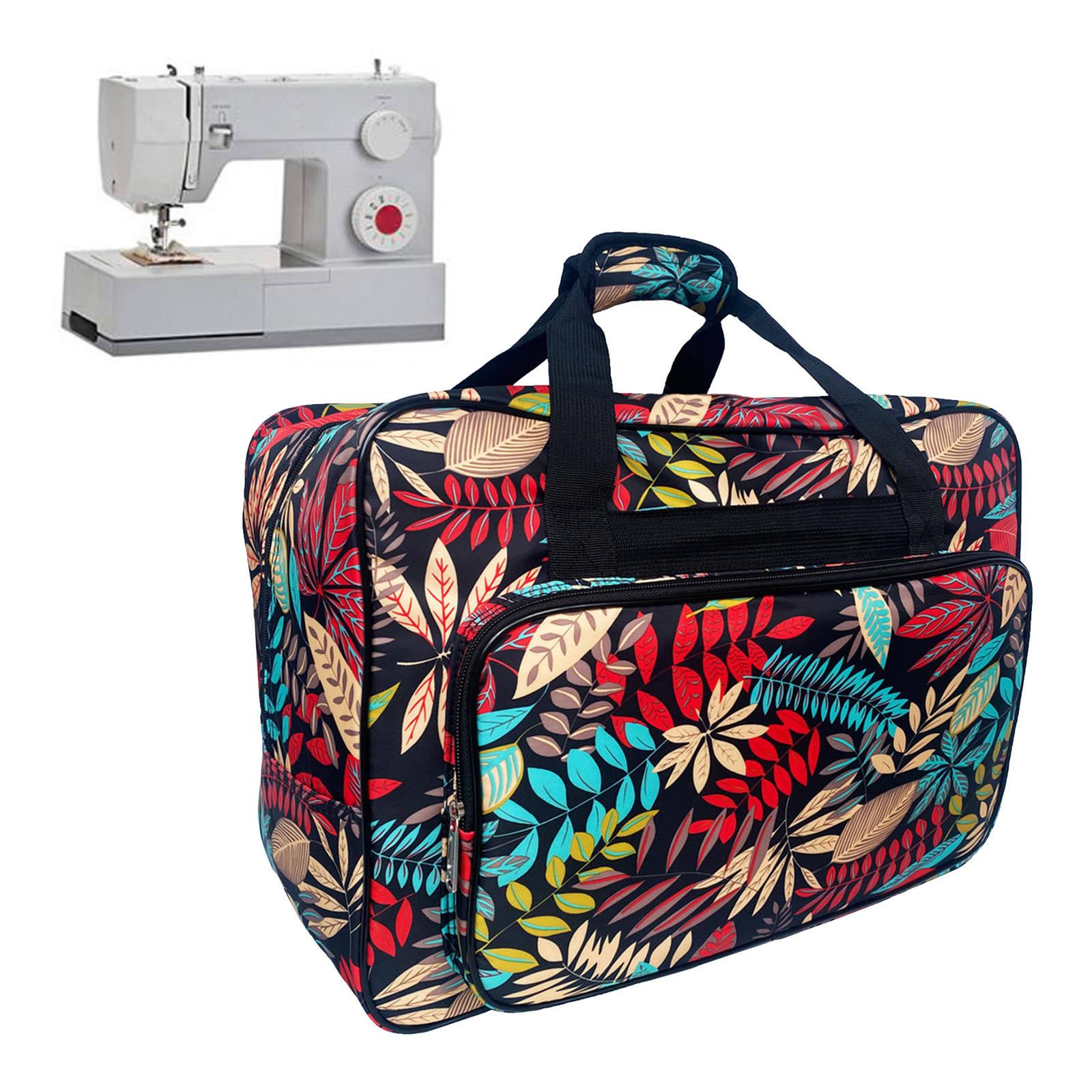 Sac de transport pour Machine à coudre en Nylon 46x23x32cm, sac à main léger de grande capacité, fourre-tout de voyage, poches pour outils
