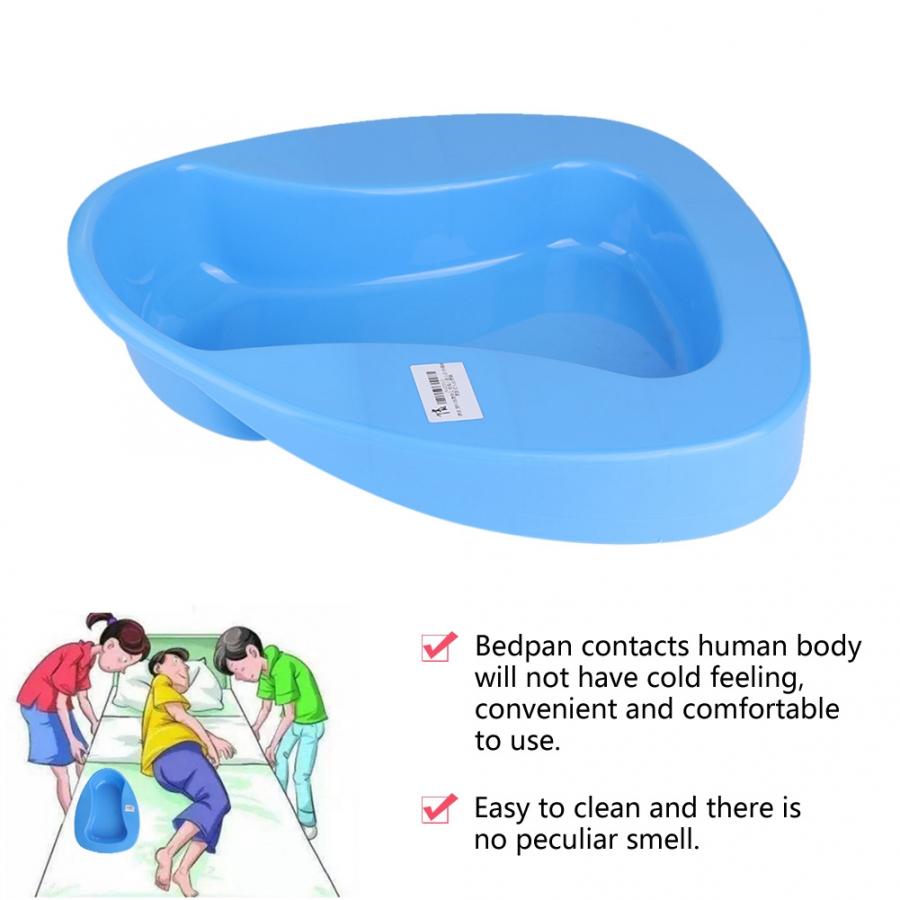 Plastic Stable Bedpan Heavy Duty for BedBound Pat... Grandado