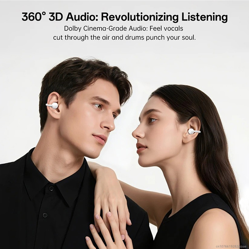 M11 Ear Clip Earphones 11mm Dynamic Coil Wireless Bluetooth Headphones Sports Gaming Open Headset HiFi Stereo Earbuds 300mAh
