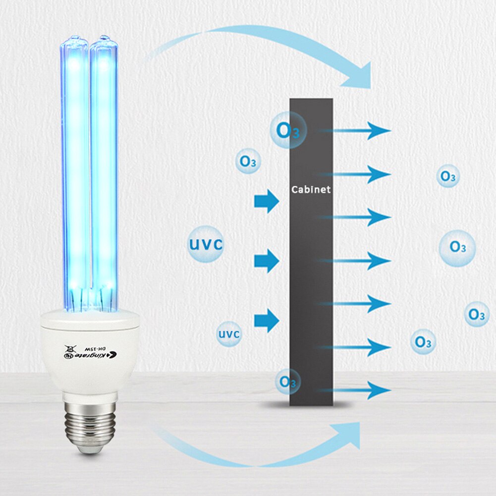 Keimtötende Licht UV Quarz Lampe 15W 25W UVC Uv lampe Fernbedienung Timing Bakterizide Lampe Für home und Keimtötende