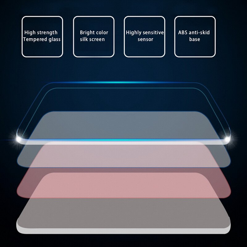 Ledet digital kropsfedt skala gulv præcis smart elektronisk vægt skala badeværelse balance bluetooth app android eller ios bluetooth