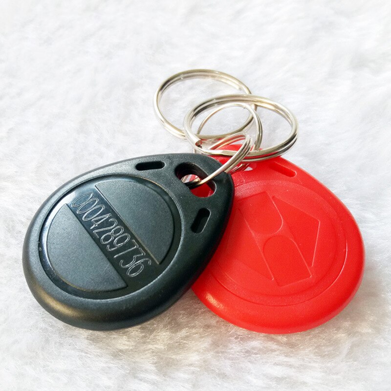 125Khz RFID Keychain Card TK4100 ID Keychain Access Control Time Attendance Card Community Elevator Card Access Control ID Cards