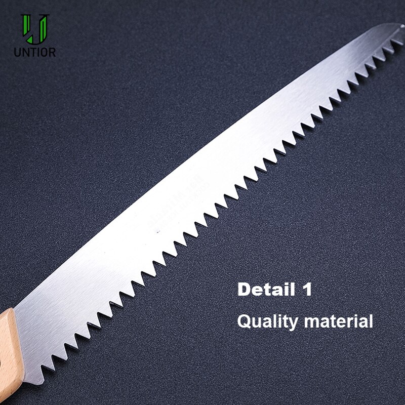 UNTIOR Ice Cutting Saw with Wood Handle Portable Mini Ice Cube Cutting Tool Household Party Bar Accoriess Three Styles