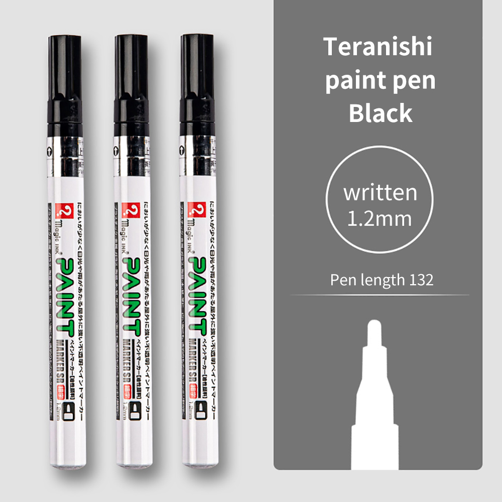 2/3 stk. permanent tusjpenn for maling, 1.2mm/2.5mm hurtigtørkende vanntette tusjer for stein, dekk, slitebane, gummi, stoff, metall: Lilla