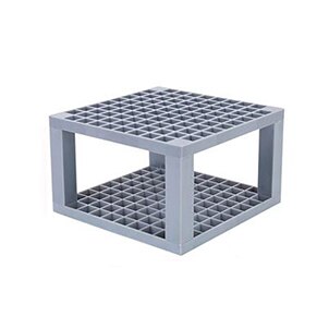 Soportes de desmontaje para pinceles de pintura, estante para bolígrafos, inserto de pantalla para colocar variedad de bolígrafos, suministros de arte, 49/96: 96 holds gray