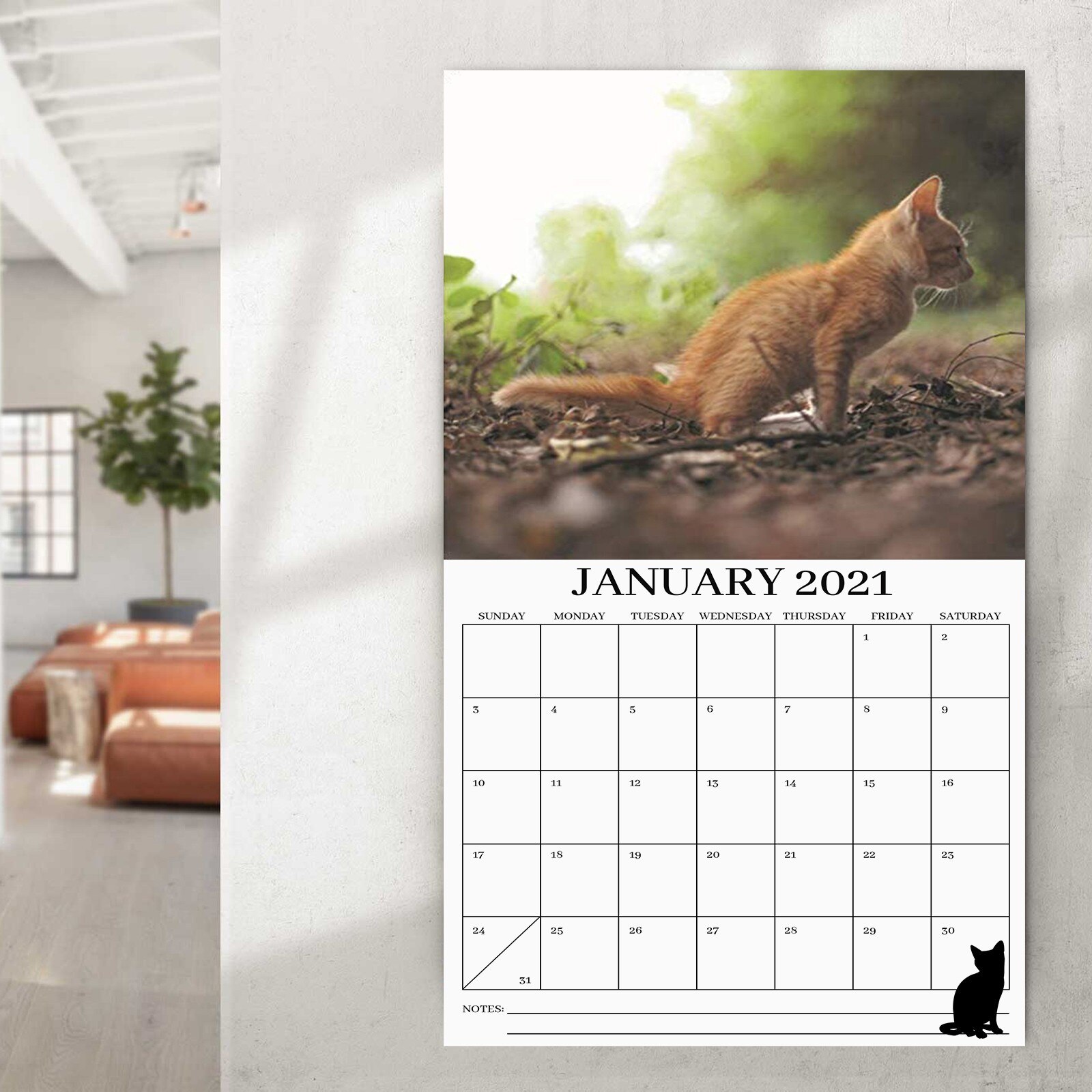 CALENDAR for Cat Lovers, Crazy Cat Lady, Animal Lo... Grandado
