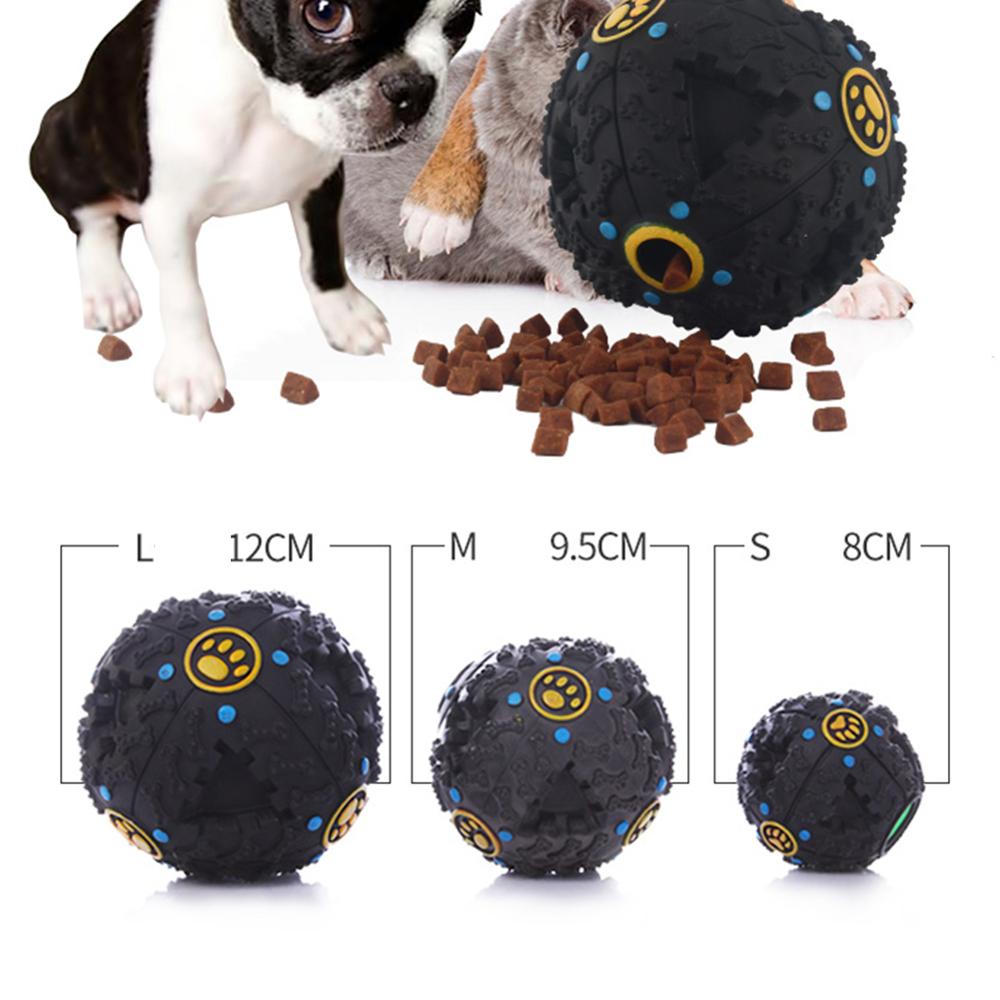 Soft Pet Dog Toys Funny Interactive Elasticity Ball Dog Chew Toy For Dog Tooth Clean Ball Of Food Pet Accessories