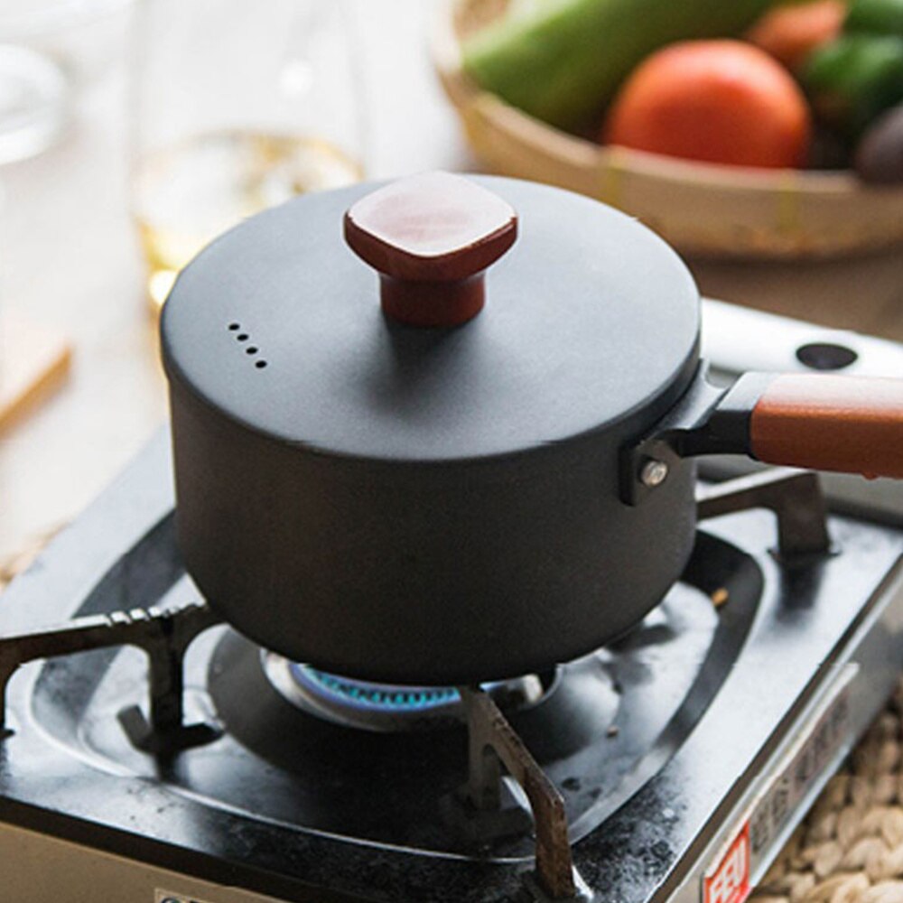 1pc Soup Pan Premium Iron Milk Pot Milk Pan Soup Pot for Restaurant