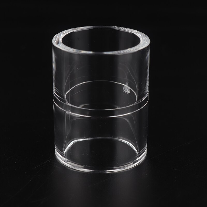 O.D20 Acrylic Pipe Aquarium Accessories Fish Tank Connector Water Supply Elbow Coupling Tee Fittings PVC Transparent Tube Joints: Straight