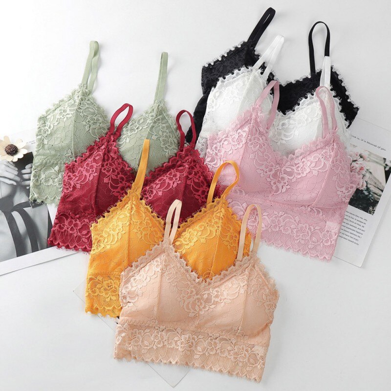 Vrouwen Lace Bras Schoonheid Terug Verpakt Borst Vrouwelijke Lingerie Tube Top Naadloze Bras Ondergoed