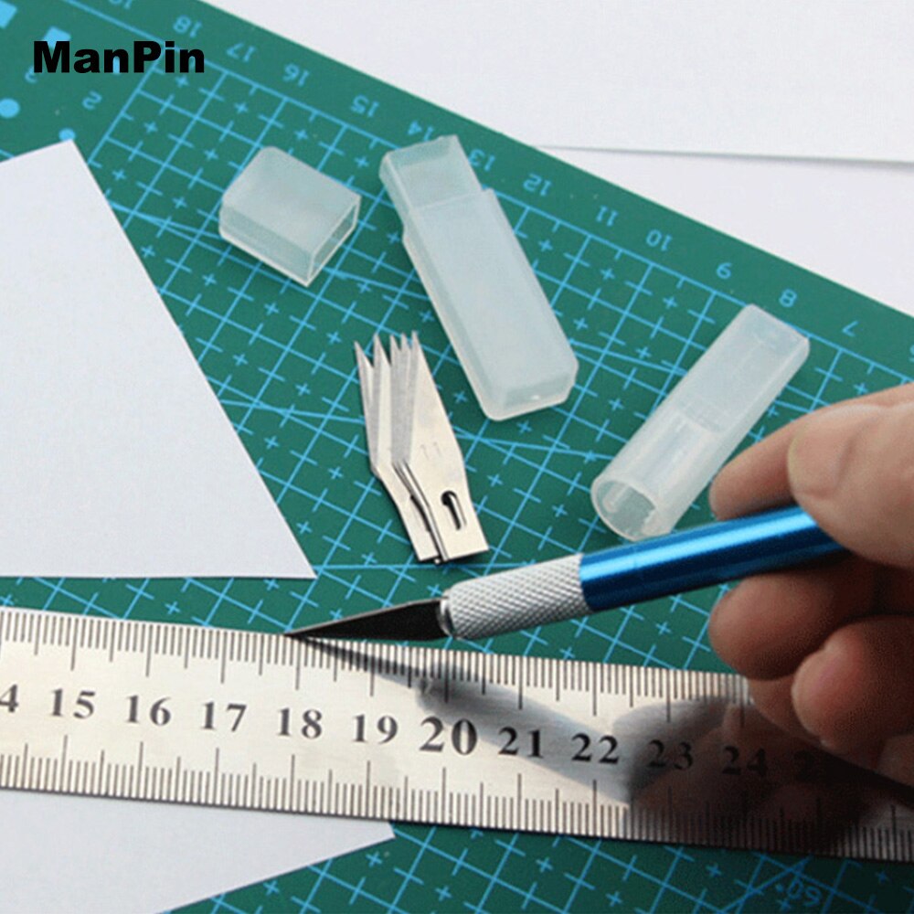 GKS A4 PVC Cutting Mat Middle layer white core Cutting Pad Patchwork Tools Manual DIY Cutting Board Double-sided LCD Repair Tool