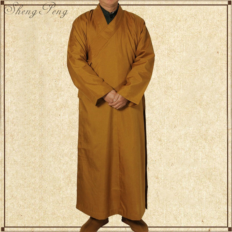 Buddhistisk munk klädsel kläder shaolin munk kläder män shaolin munk uniform buddhistisk kläder buddhistisk dräkt  q273