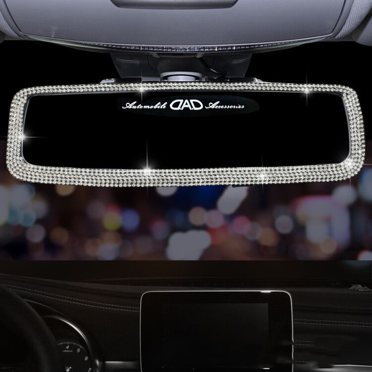 Specchietto Retrovisore Interno Auto Grandangolare 270x80 Mm - Convex Universale Con Clip Regolabile - Per Auto, SUV, Camion