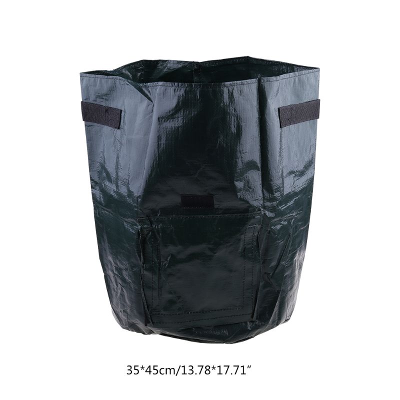 50LB 5 Pack 10 Gallon Grow Bags Durable Plant Growing Bags Portable Potato Grow Bags with Handles for Grow Multi-Species Carrot