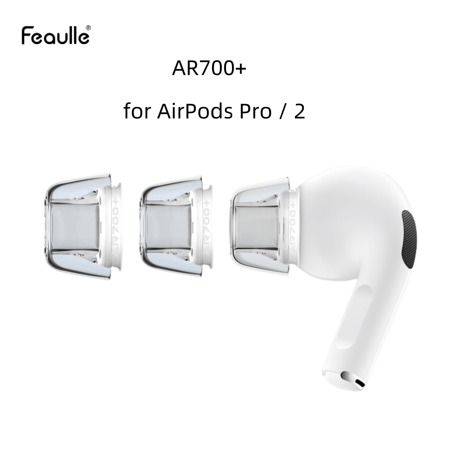 Feaulle Latex AR700+ Earbuds Ear cap Eartips silicone cover Earcaps Silicone Cover Anti Allergy Earphone Cover for Airpods pro 2