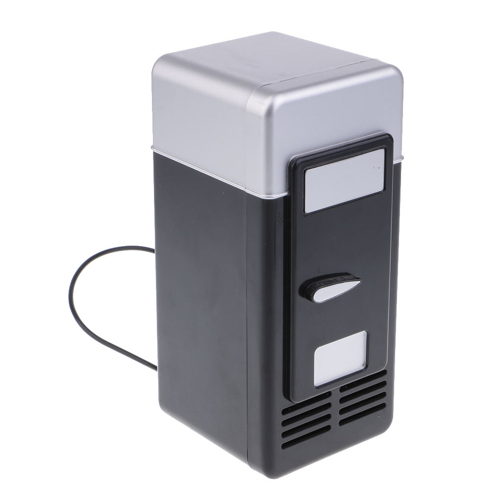 Mini nevera portátil para coche, 5V, USB, luz LED