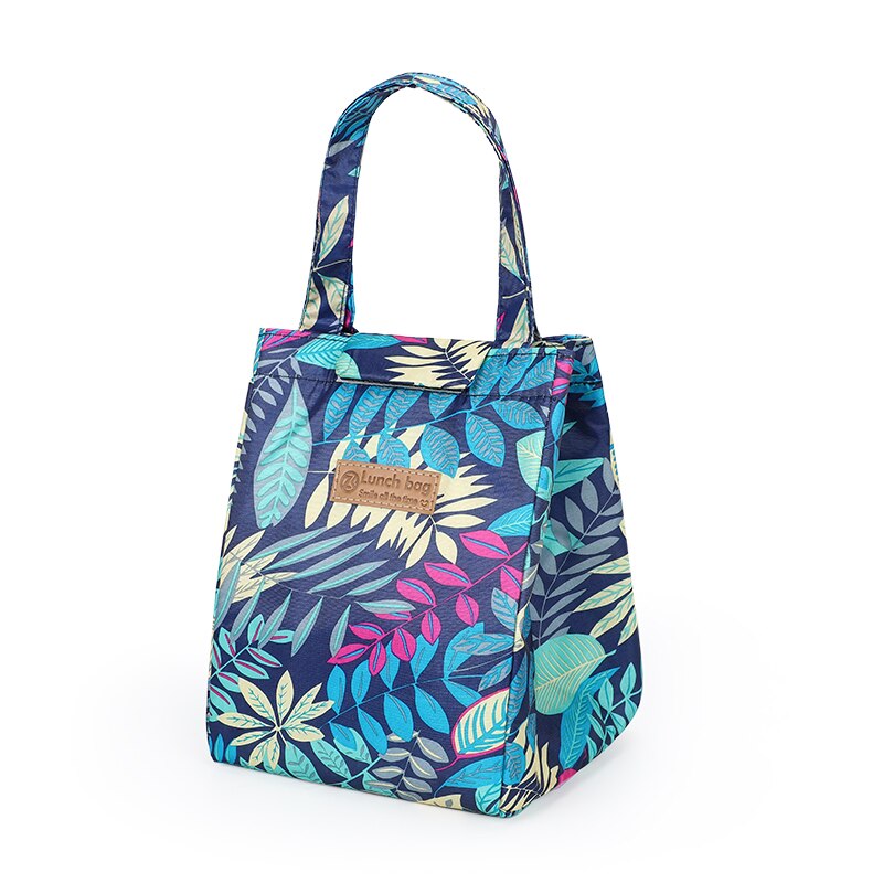 QQD Lunch Bag Multifunction Cooler Bag Multicolor Waterproof Women Hand Pack Thermal Breakfast Box Portable Picnic Causal Travel: TA12-1-36