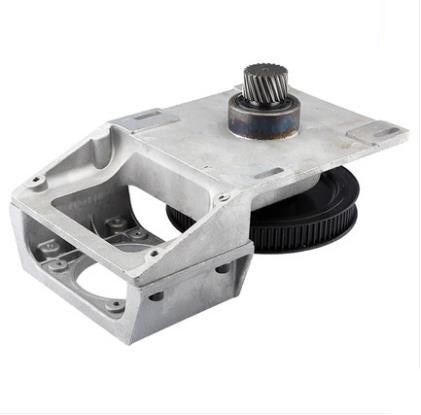 1.25M Links Schuine Tand Lange As Geïntegreerde Type Spiraalvormige Tanden Riem Versnellingsbak Gear Rack En Synchrone Wiel Reducer doos Cnc