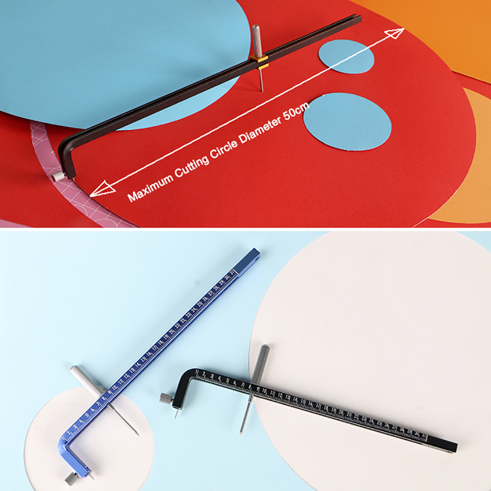 Cortador de papel en círculo de aleación de aluminio, máquina de corte de papel, herramienta escolar para cortar papel fotográfico de papel de impresión