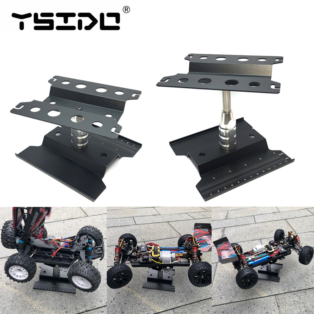 Verhooging Werk Stand Platform 360 Graden Draaien Reparatie Station Voor Rc 1/8 1/10 Arrma TRX-4 Axiale SCX10 Tamiya Hsp Auto