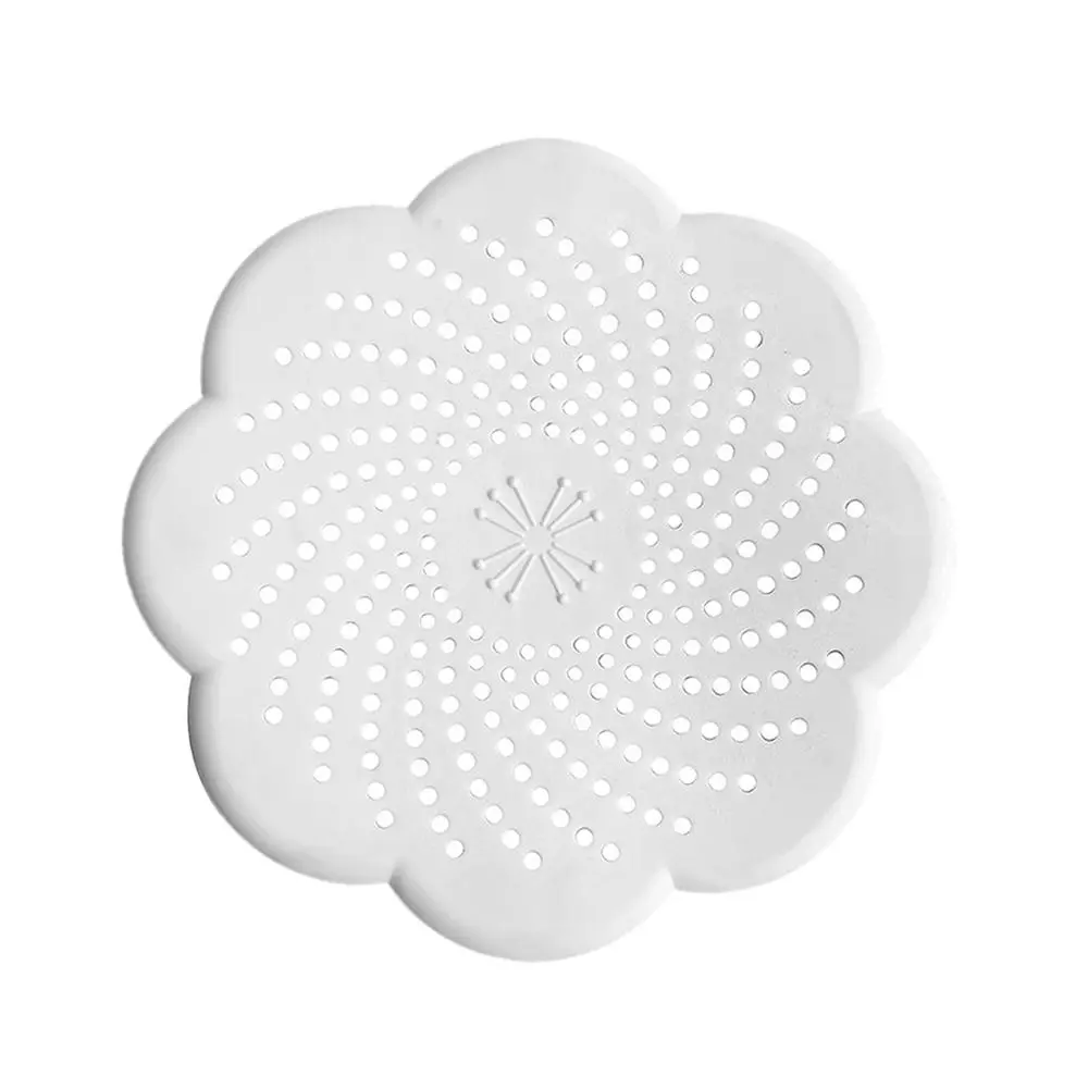 Drenaje de suelo de goma para ducha, tapón de goma duradero para el fregadero del baño, Colector de pelo, Protector de desagüe para bañera