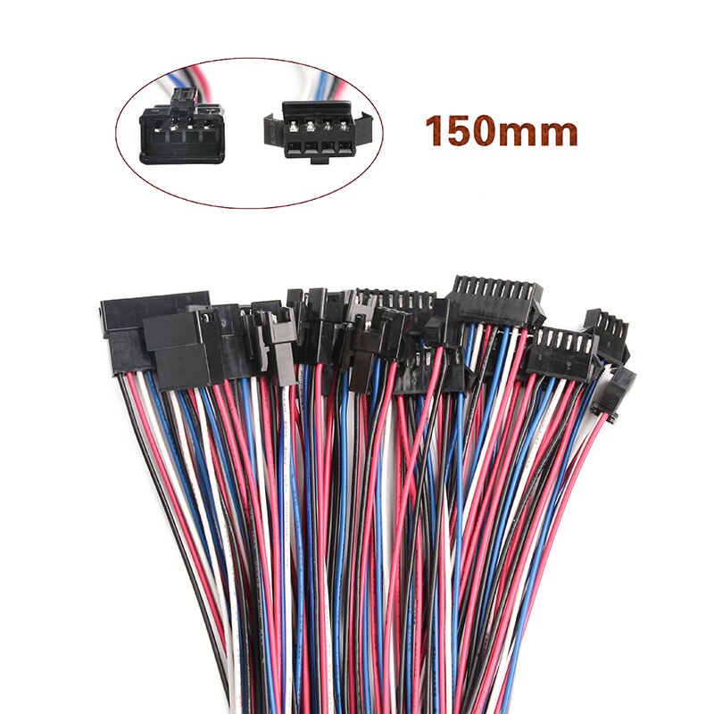 Connecteur JST SM 5/10mm 2.54 paires | Connecteur 2P 3P 4P 5P 6P 7P 8P 9P mâle et femelle jeu de connecteurs de broches