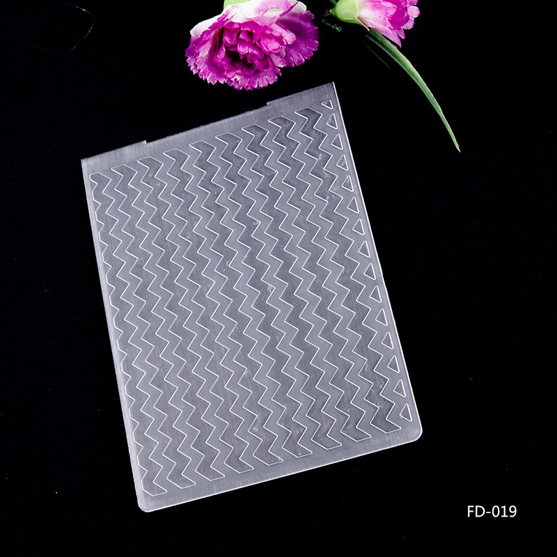 The Embossing Plate Scrapbook Circular DIY Paper Cutting Dies Scrapbooking Plastic Embossing Folder