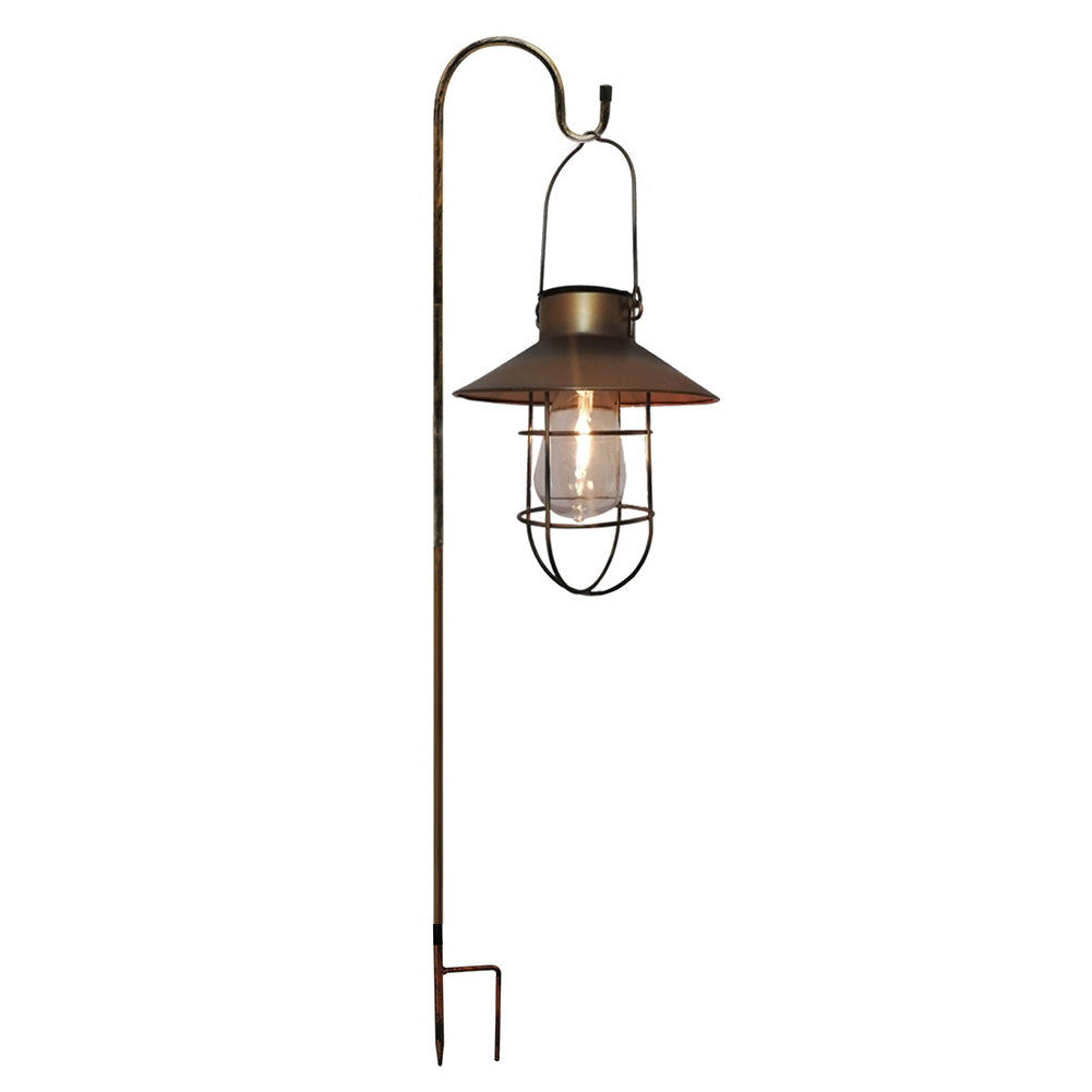 Linterna Solar Vintage para tienda de campaña, luces de araña impermeables para jardín y balcón: Amarillo dorado