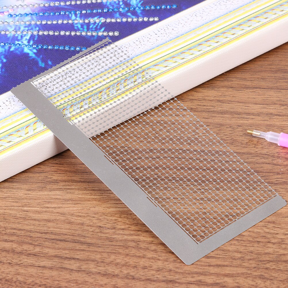 Net Ruler Metal Diamond painting Net Ruler Painting Ruler Di... – Grandado