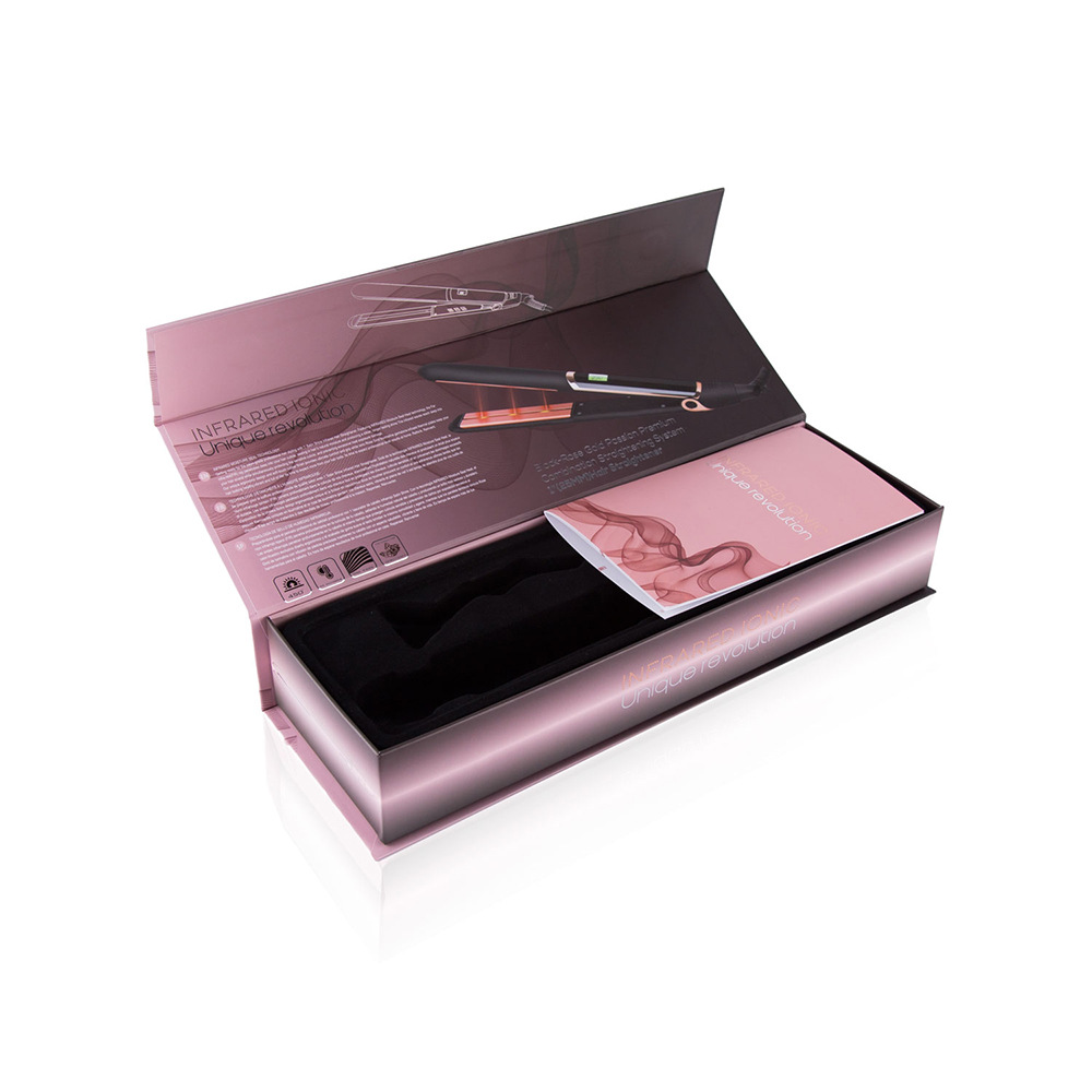 450F Flat Iron Hair Straightener Fast Electric Straightening Iron Ceramic Styling Tool 110-240v LCD Digital Display