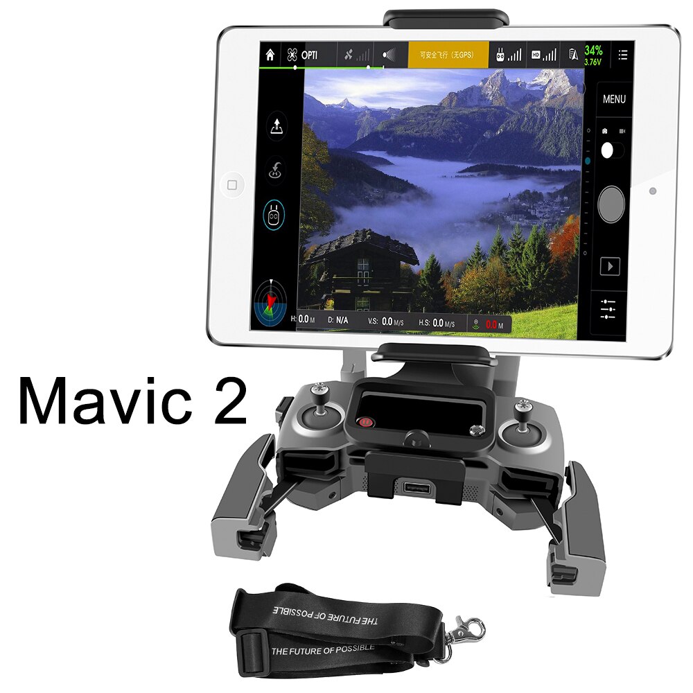 Tablet Houder Beugel Telefoon Voor Dji Mavic 2 Pro Zoom Mini 1 Se Drone Monitor Vooraanzicht Mount Voor Mavic pro/Air/Spark Accessoire