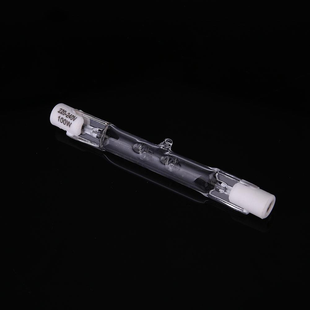 AC220-240V 100W Halogen Light 100W R7S 78mm Iodine Tungsten Lamp Lighting Fixture Halogen Household Supply Durable Bulb