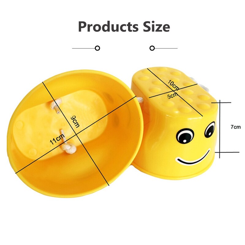 1 para na wolnym powietrzu balansować sprzęt treningowy uśmiech skoki szczudło sportowe zabawki szczudło buty sensoryczna zabawka szkoleniowa dla dzieci prezenty