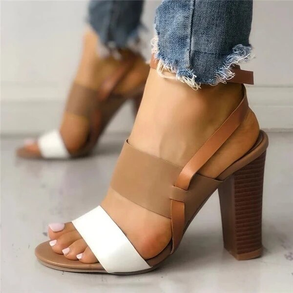 Kvinder snøre bryllupssko kontor sandaler sommer lavhæl sko gladiator luksus sko kvinder designere zapatos de mujer