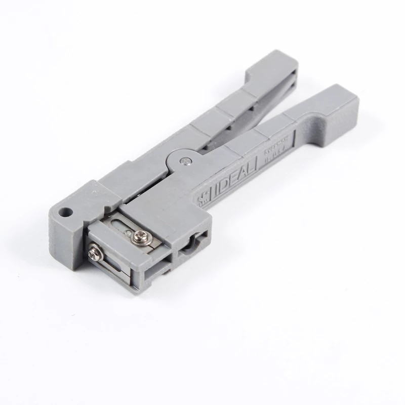 Fiber Optic Cable Stripping Tool Fiber Optic Stripper Ideal 45-162 Coaxial Cable Stripper