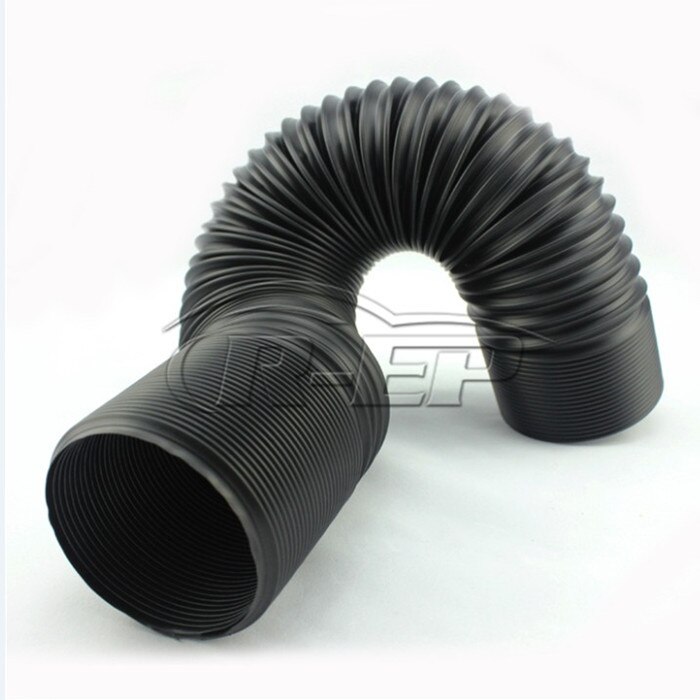 Car Hood Cold Air Intake Tube 3-Inch Air Intake Engine Feed Conduction Tube Hose 76MM Flexible Air Intake System Car Accessories