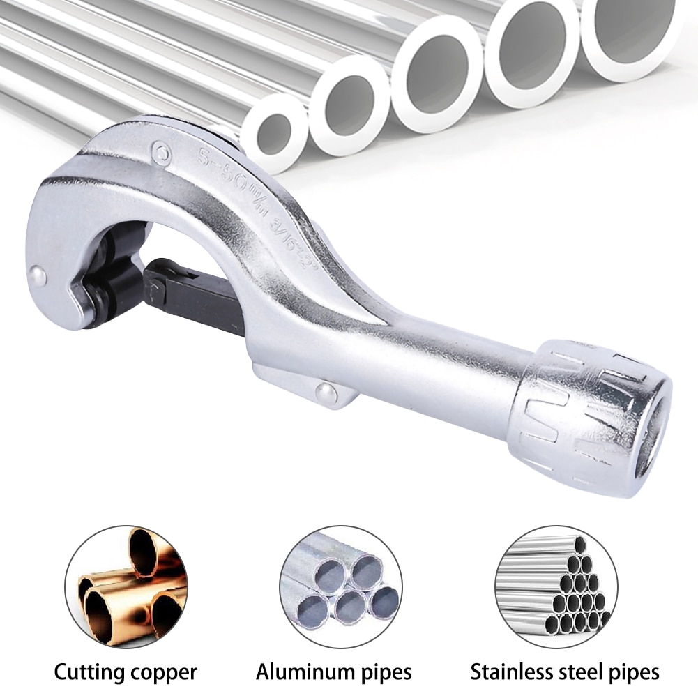 Rohr Cutter Aluminium Stahl 5mm-50mm Kupfer Rohr Rohr Cutter Messer schneiden Sanitär Werkzeug Heimat Hand werkzeuge