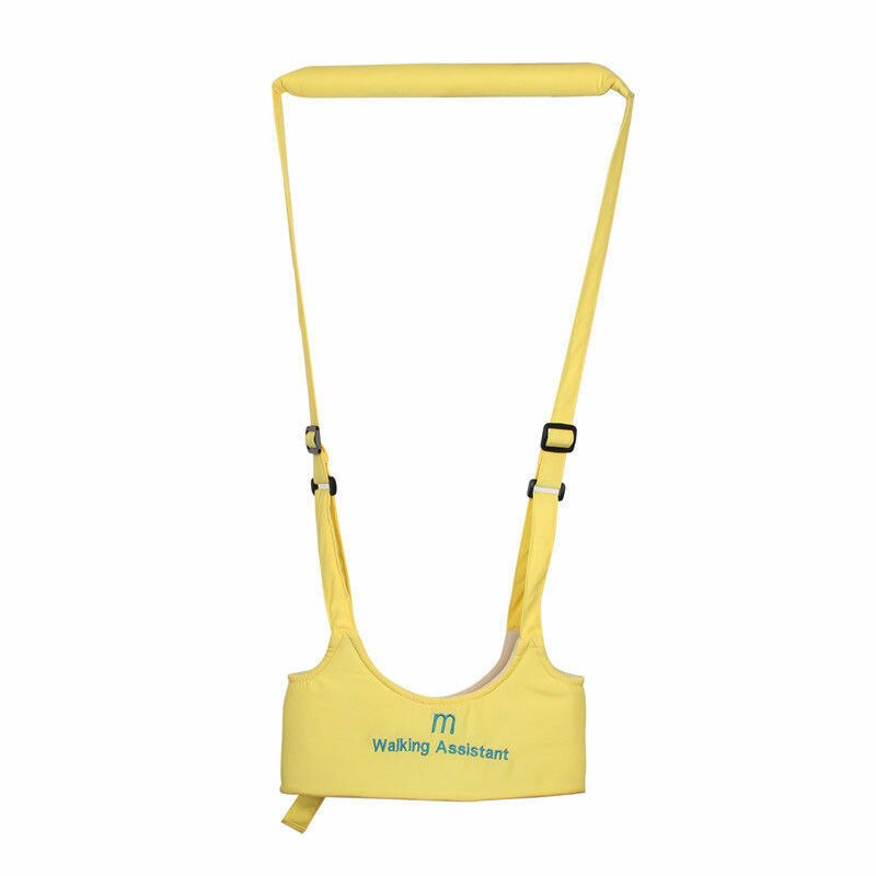 Baby walker toddler sele assistent ryggsäck koppel för barn barn rem lära promenader baby bälte barnsäkerhet tyglar: Gul