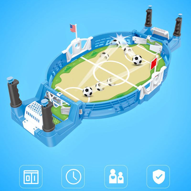 Mini bordplader fodbold spil desktop fodbold to spiller finger sport legetøj til børn  bm88
