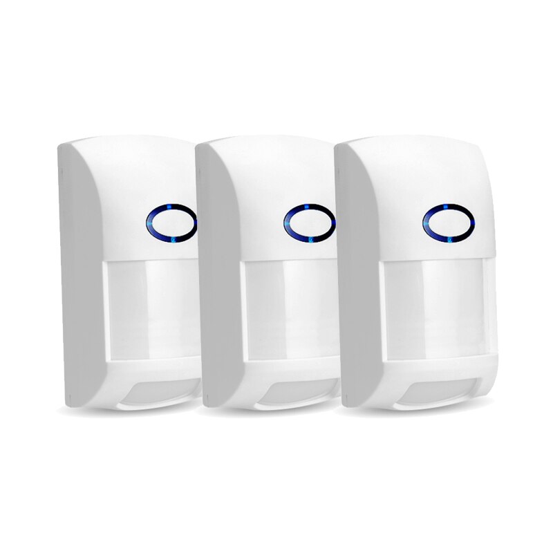 Smart Tuya Home WIFI Wireless Remote Infrared Motion Sensor Alarm Remote Control Compatible With Alexa Google Home PIR: 3PCS