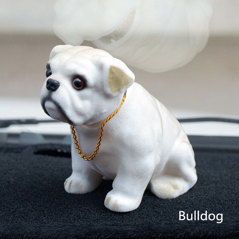 Neue Auto Styling Nette Bobblehead Hund Puppe Auto Wackelhund Schüttelt seine Kopf Schütteln Hund Für Auto Dekoration Innenausstattung