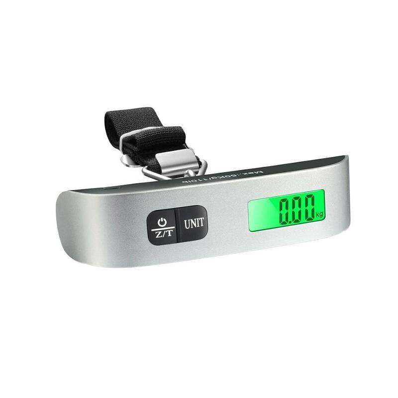 Luggage Scale Electronic Digital Portable Suitcase Baggage Bag Weight Balance Hanging Travel Weighs Scale Scales C5F2: Default Title