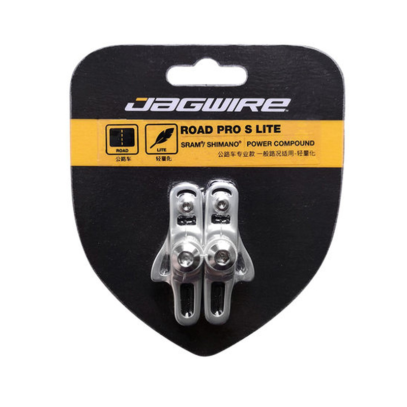 Jagwire Mountain Road Bike Brake Pads CP/SRAM/Shimano System Carbon Rim Ultralight Brake Pad Safety Non-Slip Bicycle Accessories