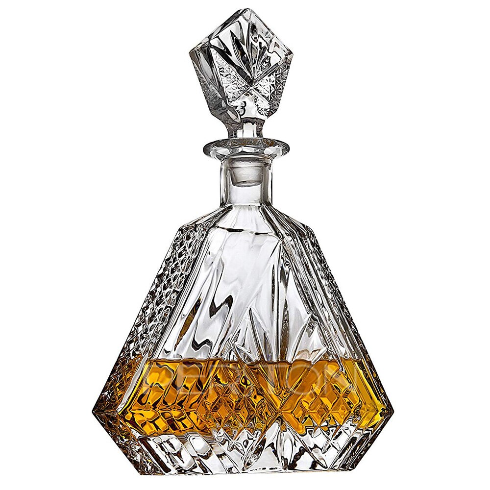 Carafe à Whisky en cristal, verres pour bouteille de vin