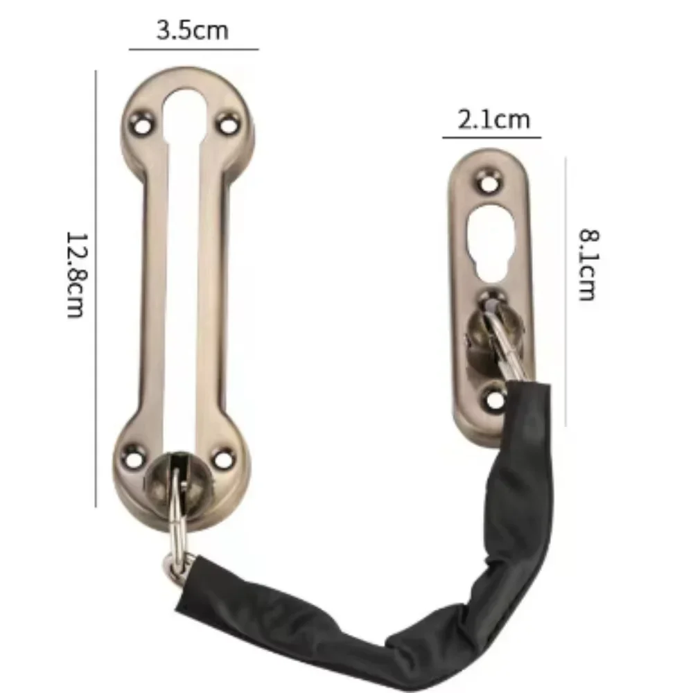 Interior Door Bolt Luminous Bolt old-fashioned Surface-mounted Room Roor Latch 90 Degree Heavy-duty Lock