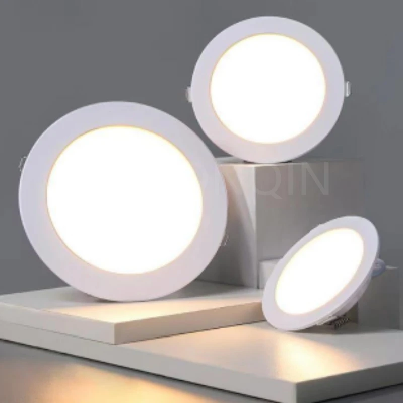 LED Mini Spotlight Outdoor IP65 Waterproof 220V 5W 7W 9W Bathroom Ceiling Hidden Downlight Ultra-thin Spotlight Cabinet Light
