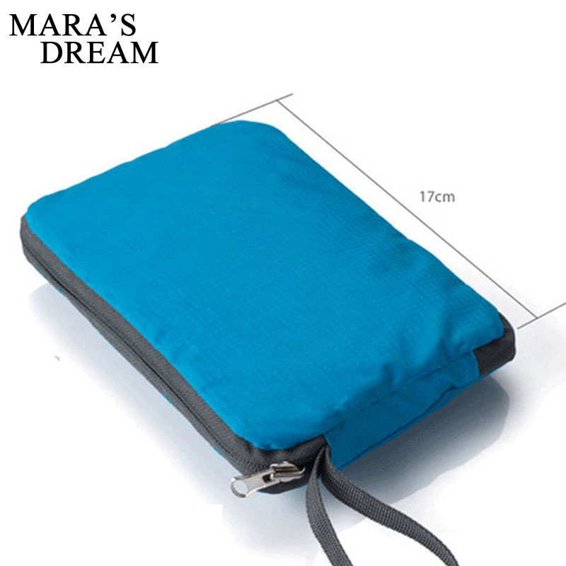 Bolso de mano de impermeable de gran capacidad con acabado plegable para ropa portátil de viaje de sueño de Mara