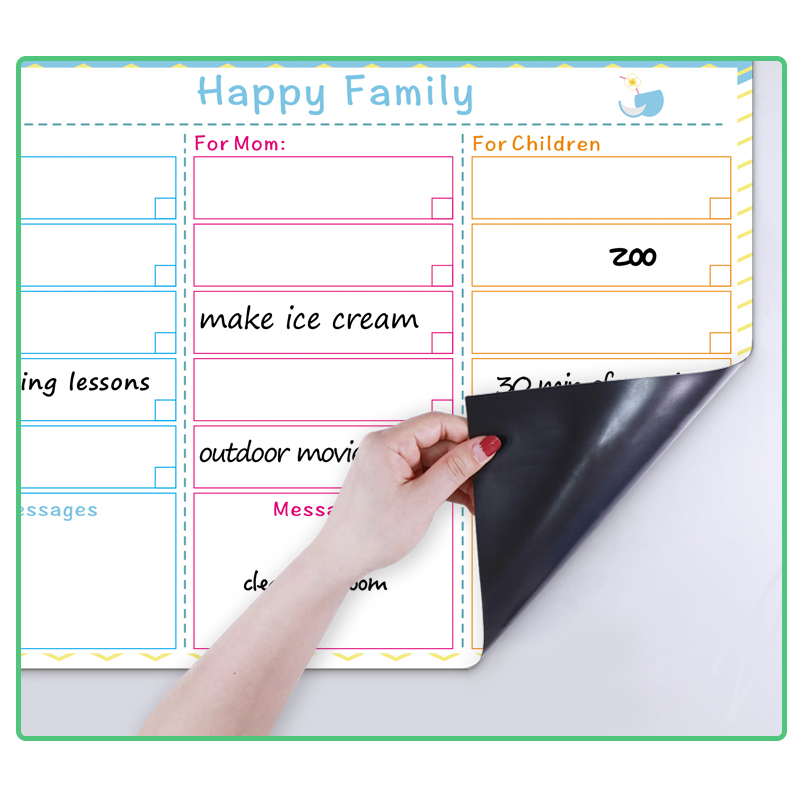 Magnetic Calendar Annual Time Schedule Agenda Planners Timetable Learning Working Plan Table Notice Board School Office Supplies