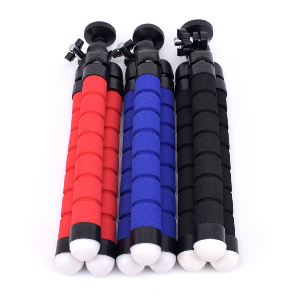 flexibel Schwamm Krake Mini Stativ Mit kabellos Fernbedienung Verschluss Für iPhone Mini Kamera Stativ Telefon Halfter Clip stehen