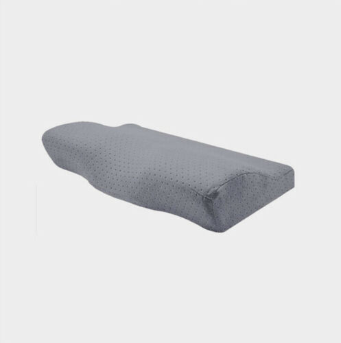 Contour Memory Foam Cervical Pillow Orthopedic Neck Pain Pillow for Side Back Stomach Sleeper Pillows Neck Head Back Support: Light Grey